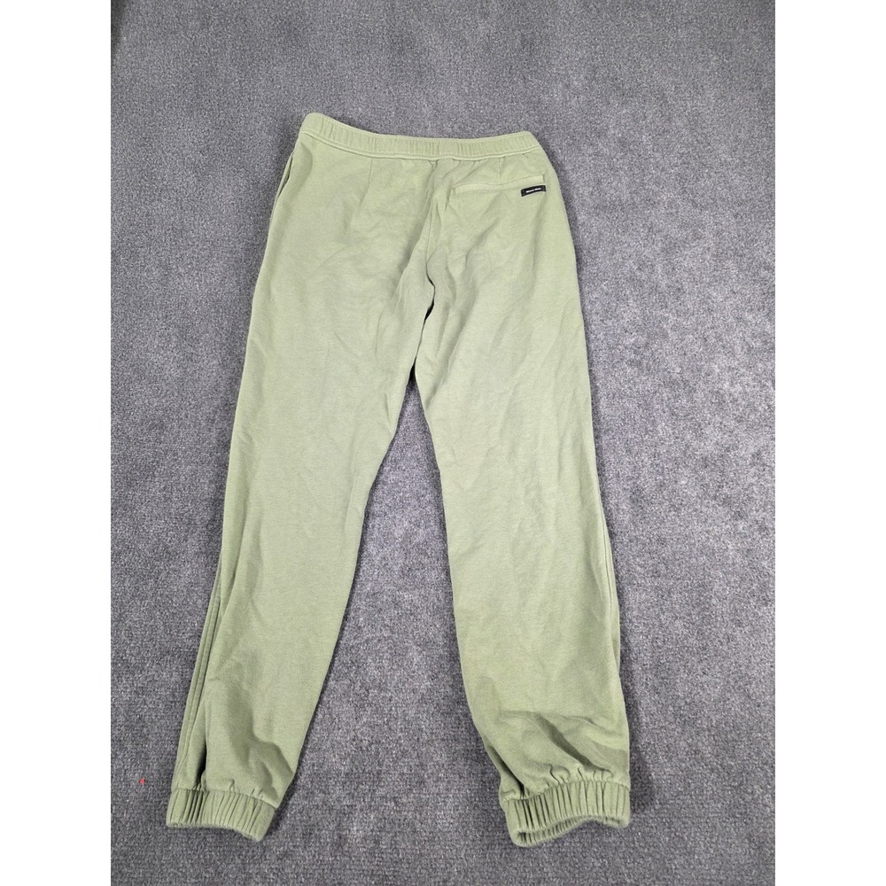 Mizzen‎ and Main Helmsman Slim Jogger Sweatpants Mens Sz M Green French Terry - Picture 2 of 10